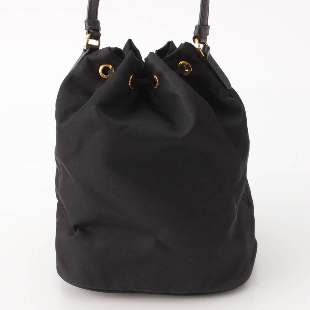 Prada Handbag Black Drawstring Vela - Picture 3 of 10